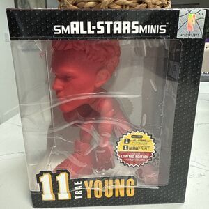 NBA SMALL-STARS-minis 6":  Trae Young #11 Hawks Red variant LIMITED edition